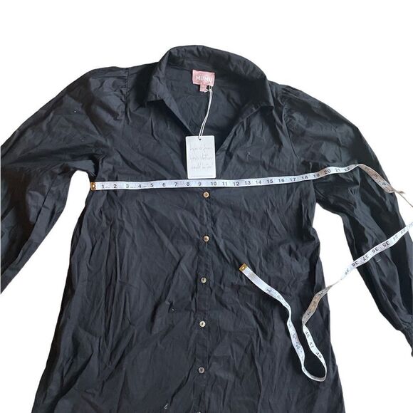 Show Me Your Mumu Allure Shirt Dress in Black size M - Picture 9 of 12